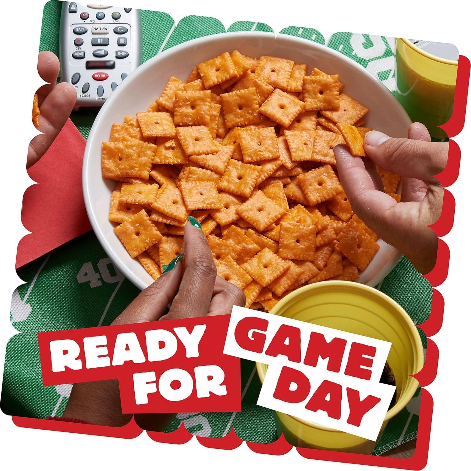 image:imageCheezIt Cheese Crackers Baked Snack Crackers Lunch Snacks Family Size Reduced Fat Original 19oz Box 1 BoxReduce Fat Original