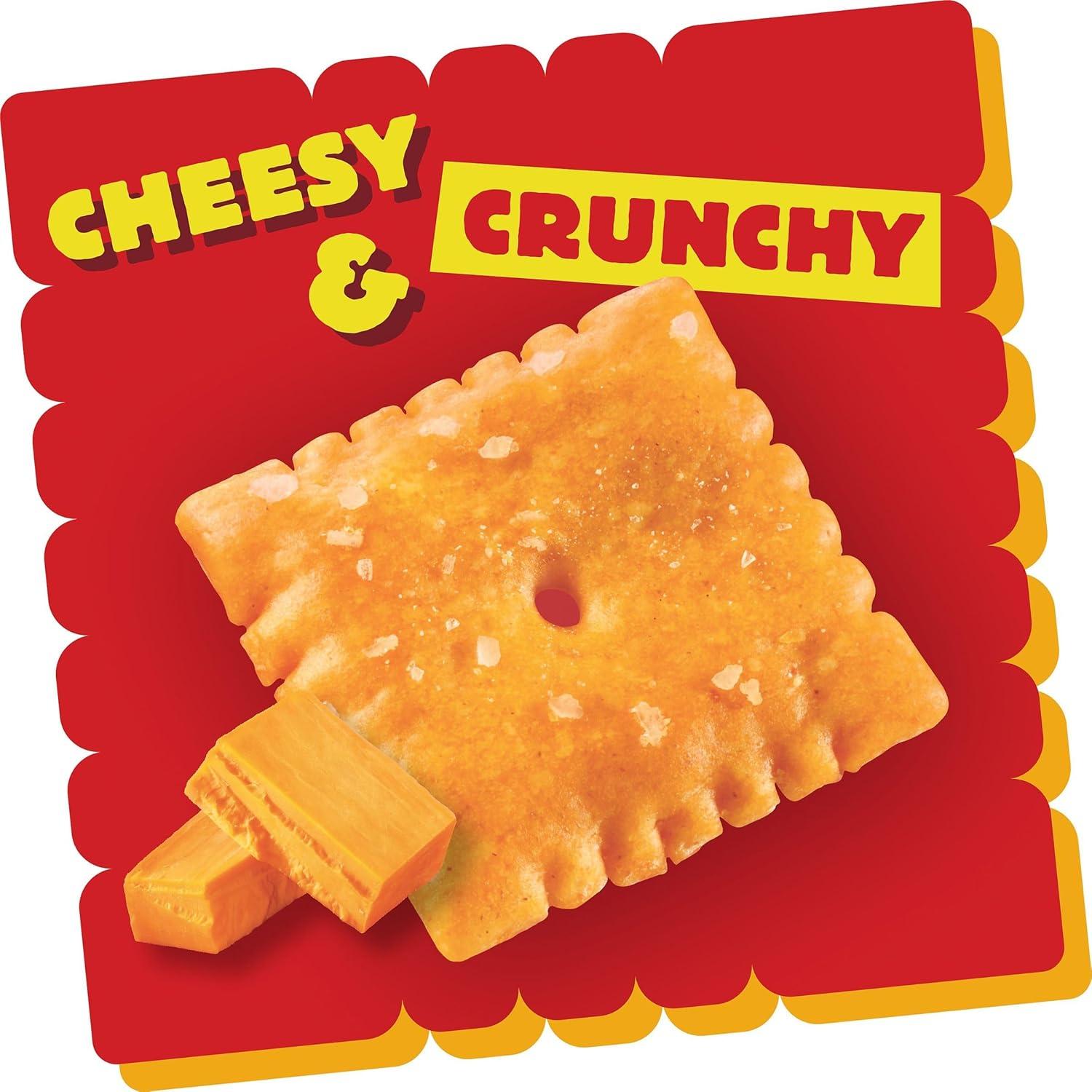 image:imageCheezIt Cheese Crackers Baked Snack Crackers Lunch Snacks Family Size Reduced Fat Original 19oz Box 1 BoxReduce Fat Original