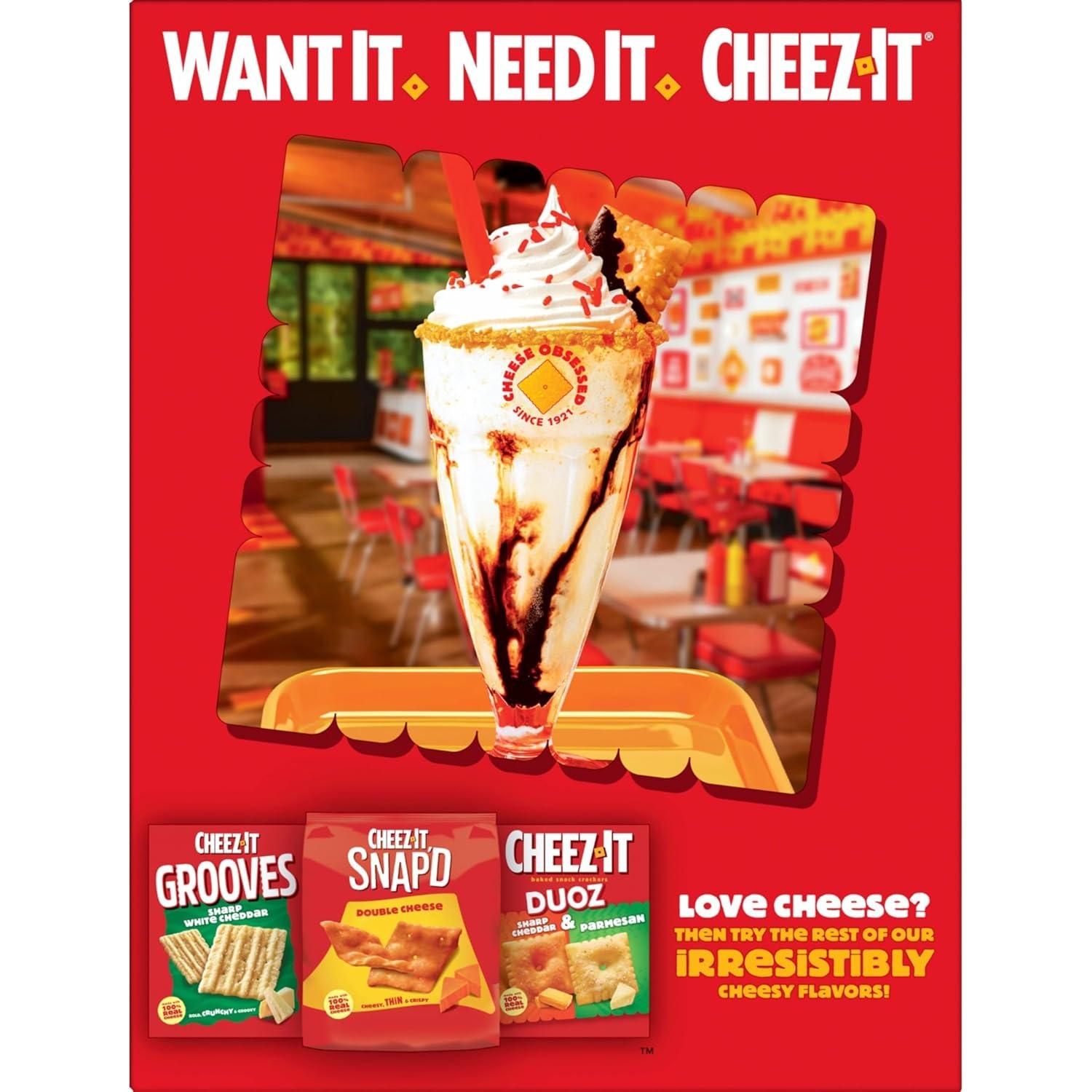 image:imageCheezIt Cheese Crackers Baked Snack Crackers Lunch Snacks Family Size Variety Pack 3 BoxesOriginal