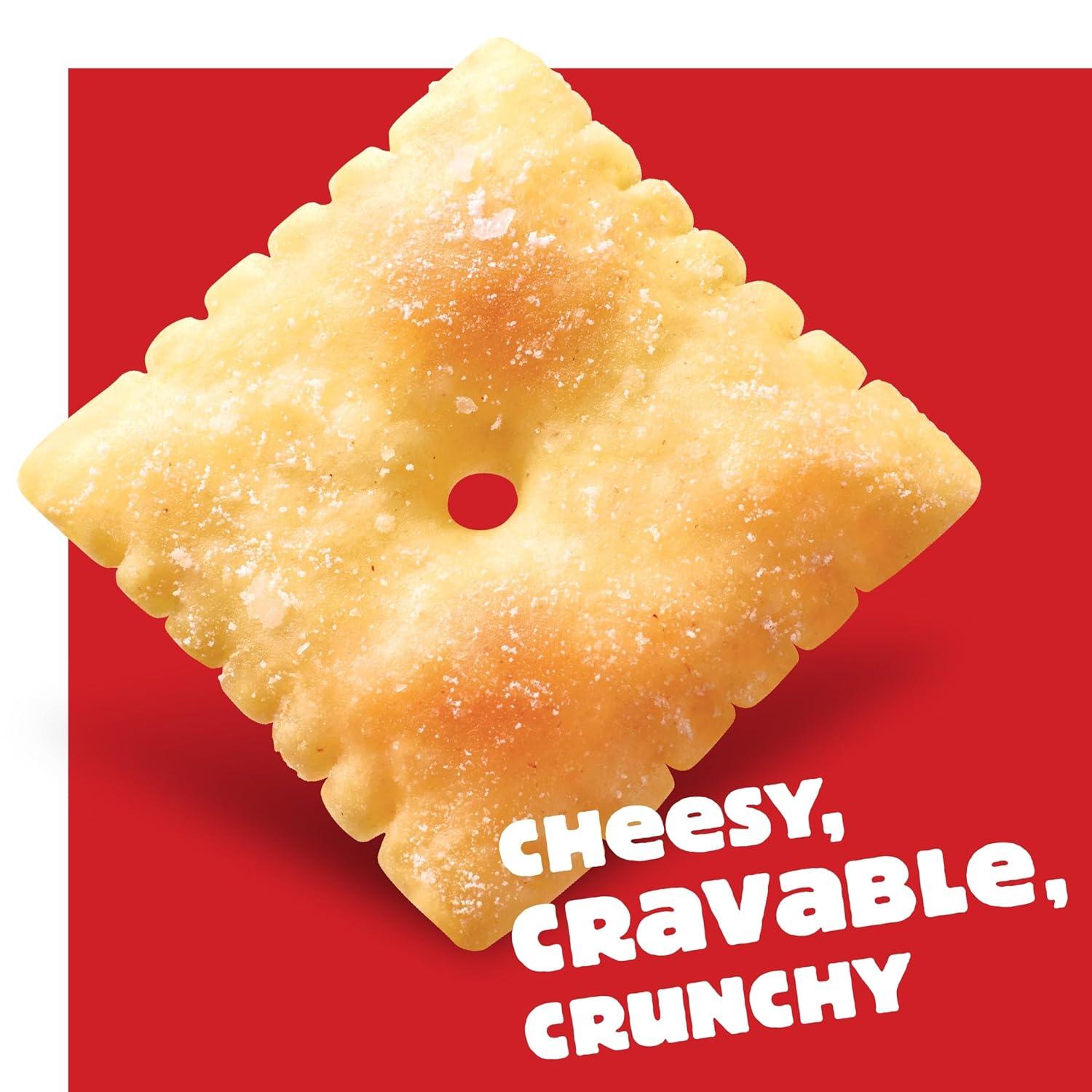 image:imageCheezIt Cheese Crackers Baked Snack Crackers Lunch Snacks Family Size White Cheddar 21oz Box 1 Box