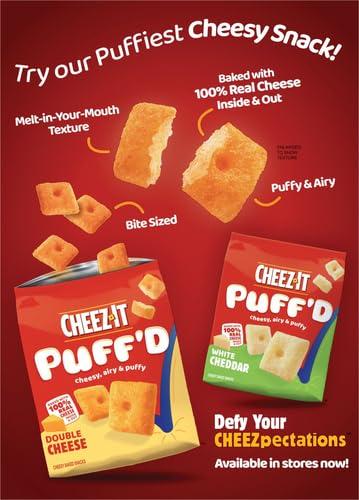 image:imageCheezIt Cheese Crackers Baked Snack Crackers Lunch Snacks Grab n Go Extra Cheesy 675lb Case 36 Pouches21 Ounce Pack of 2