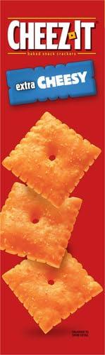 image:imageCheezIt Cheese Crackers Baked Snack Crackers Lunch Snacks Grab n Go Extra Cheesy 675lb Case 36 Pouches21 Ounce Pack of 2
