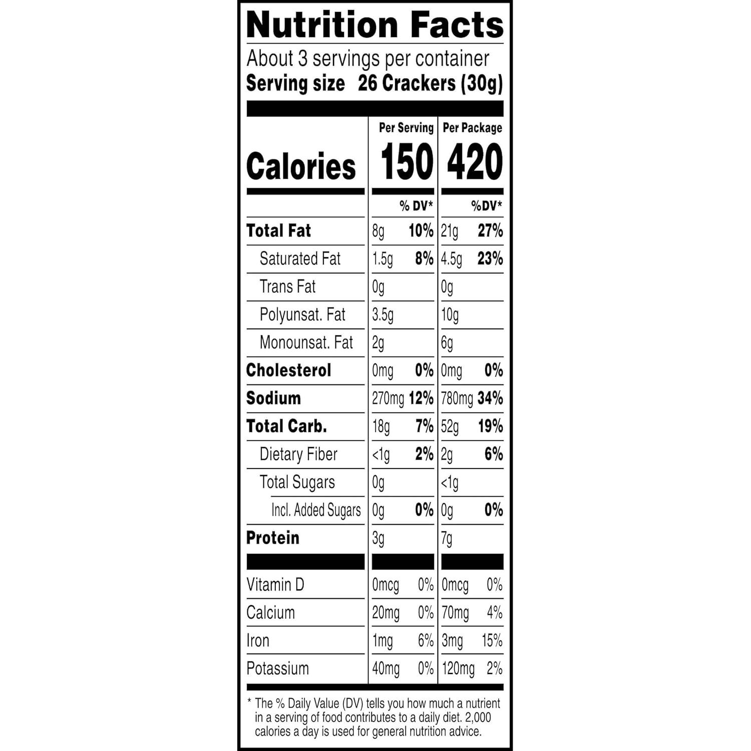 image:imageCheezIt Cheese Crackers Baked Snack Crackers Lunch Snacks Grab n Go Extra Cheesy 675lb Case 36 Pouches36 Count