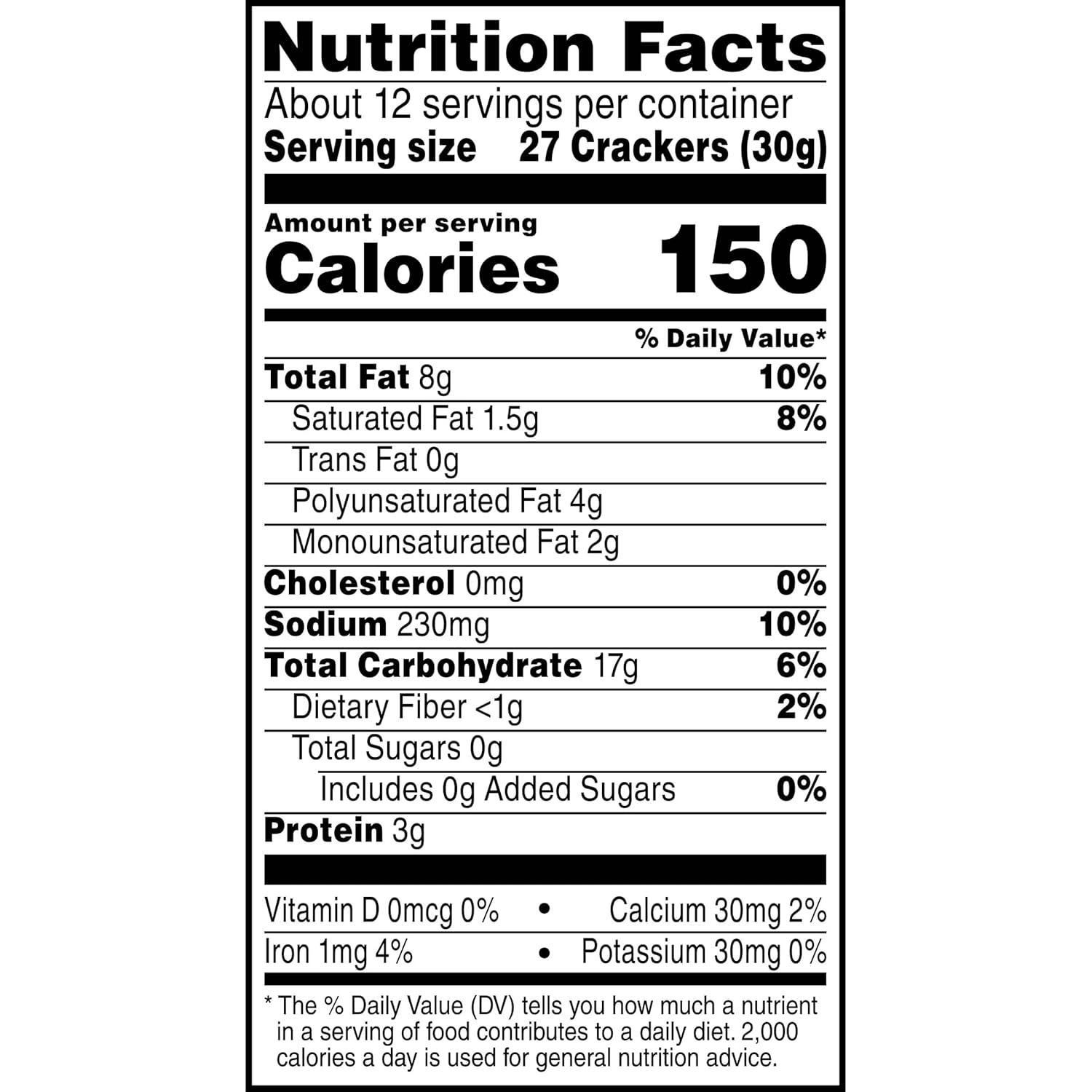 image:imageCheezIt Cheese Crackers Baked Snack Crackers Lunch Snacks Original 124oz Box 1 Box124 Ounce Pack of 1