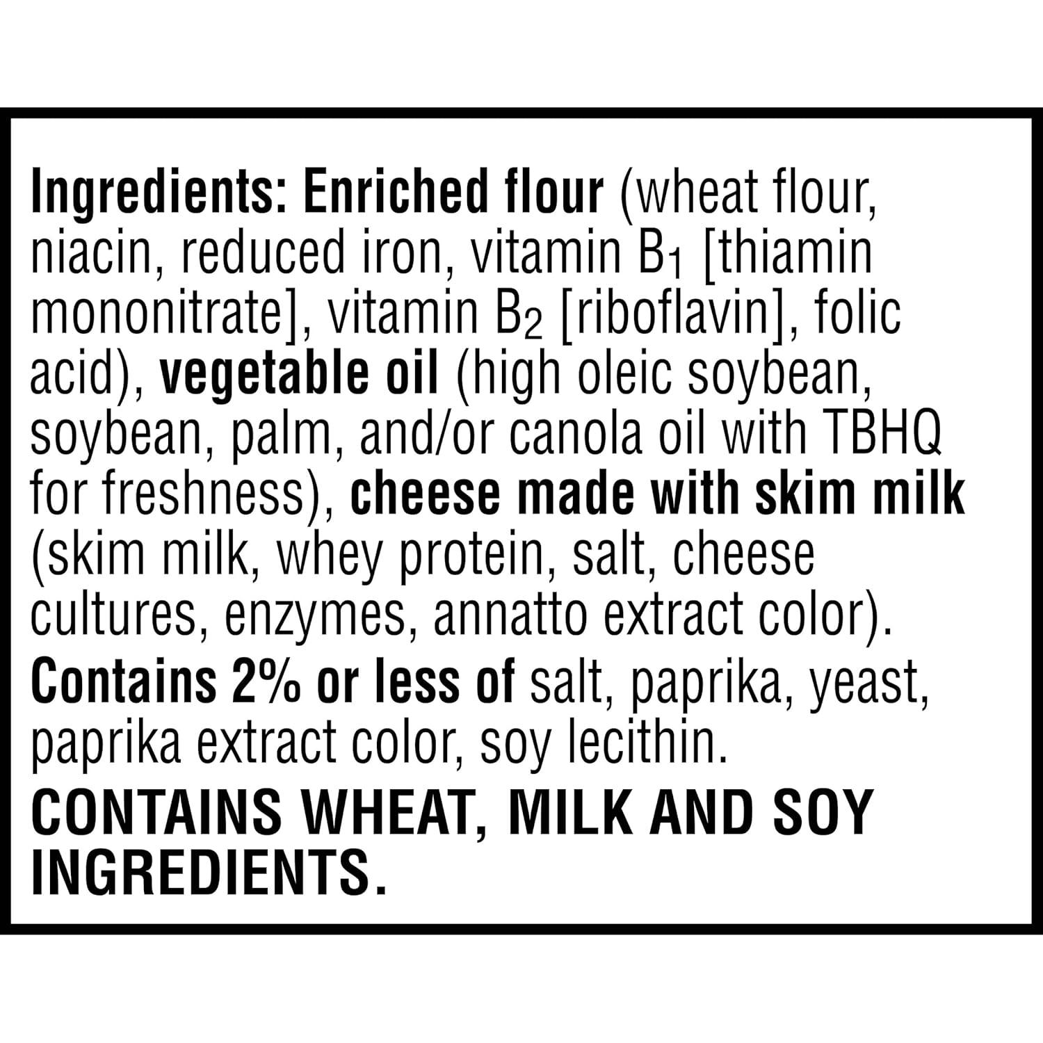 image:imageCheezIt Cheese Crackers Baked Snack Crackers Lunch Snacks Original 124oz Box 1 Box124 Ounce Pack of 1