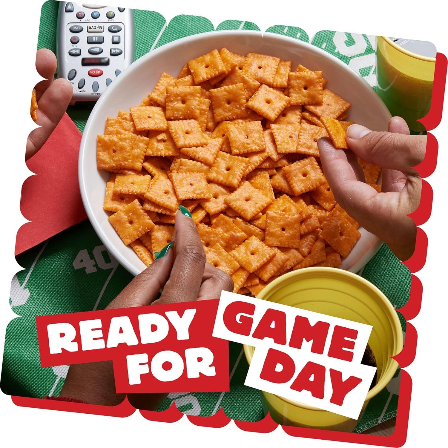 image:imageCheezIt Cheese Crackers Baked Snack Crackers Lunch Snacks Original 124oz Box 1 Box124 Ounce Pack of 2