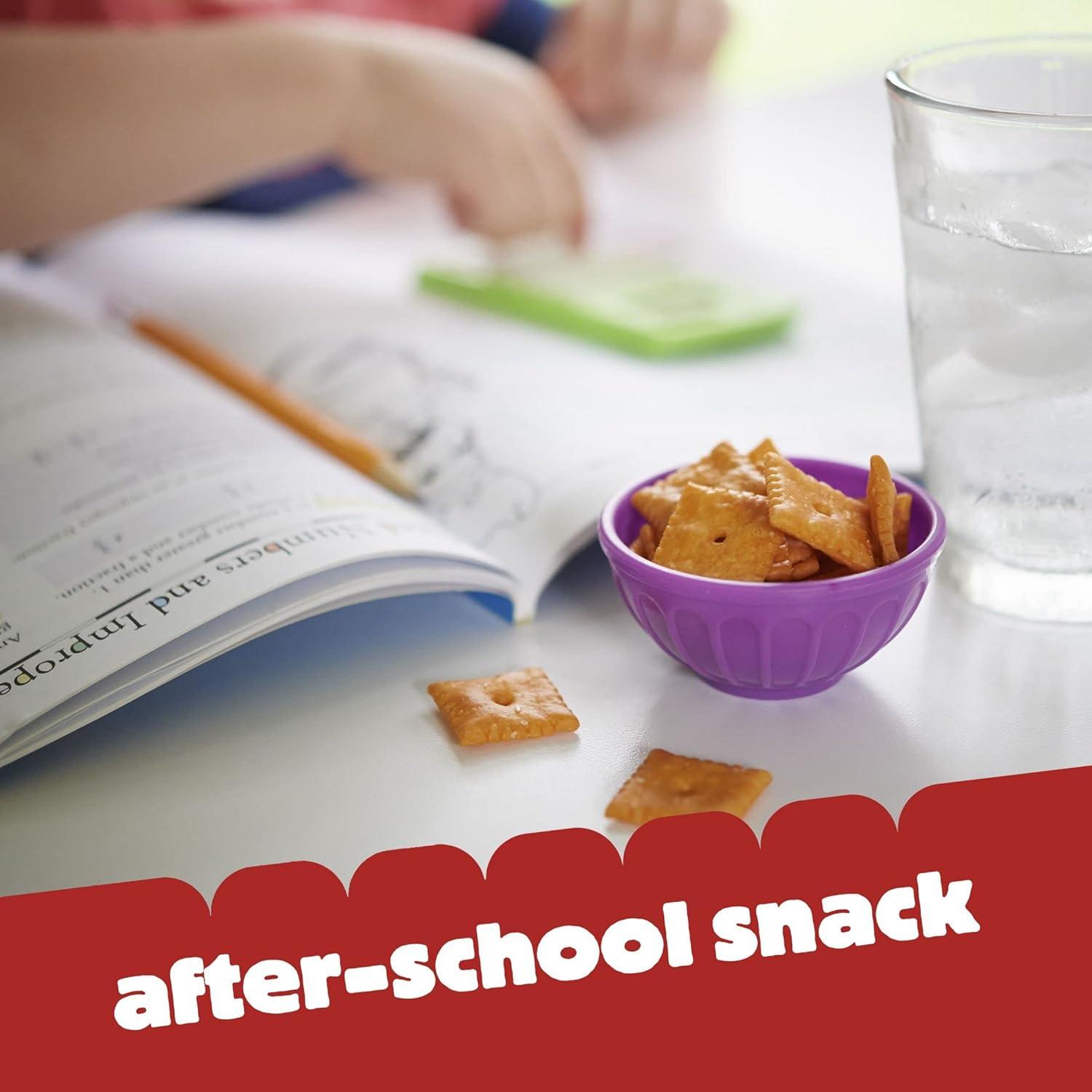 image:imageCheezIt Cheese Crackers Baked Snack Crackers Lunch Snacks Original 20oz Box 20 Packs
