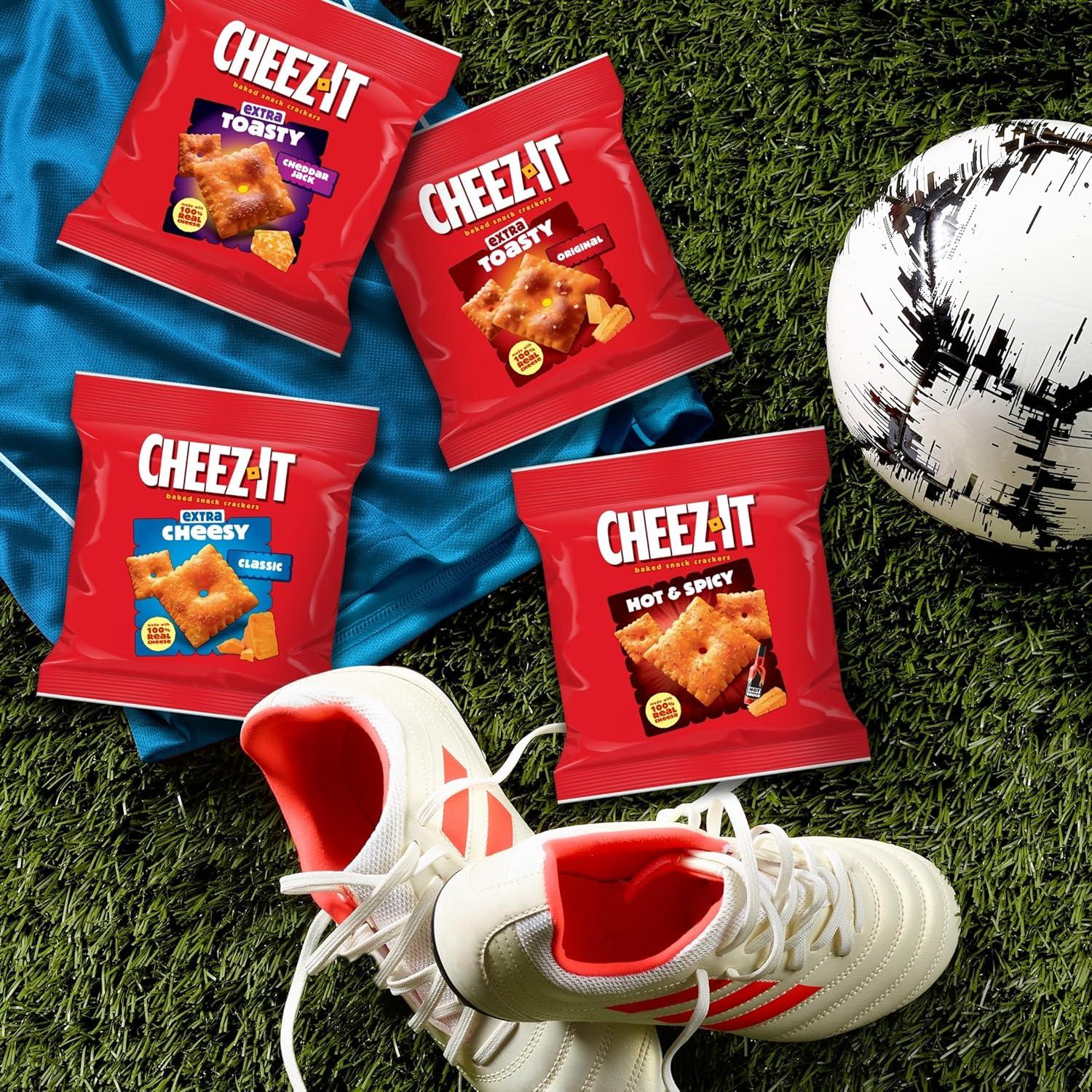 image:imageCheezIt Cheese Crackers Baked Snack Crackers Lunch Snacks Variety Pack 121oz Box 12 PacksVariety Pack