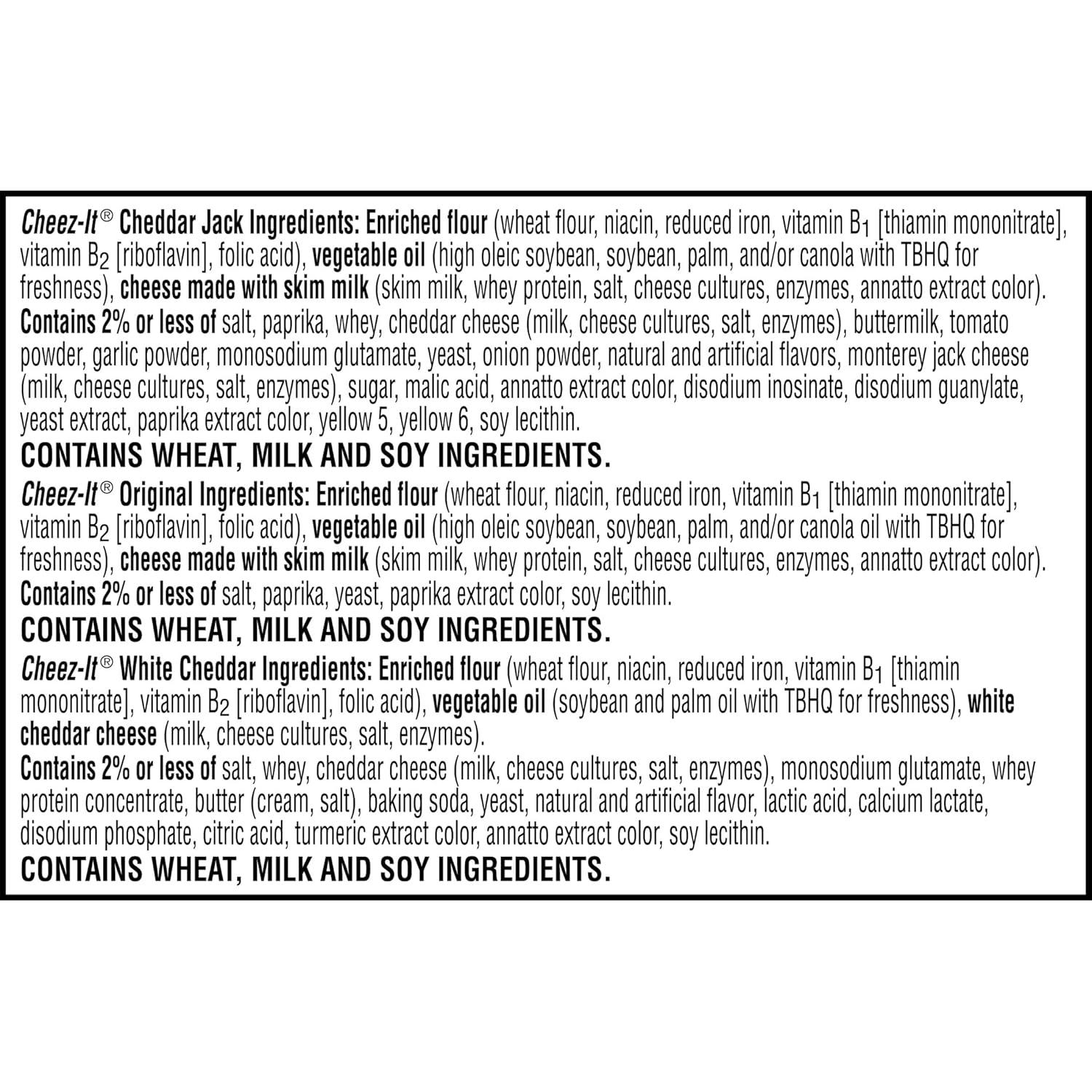 image:imageCheezIt Cheese Crackers Baked Snack Crackers Lunch Snacks Variety Pack 121oz Box 12 PacksVariety Pack