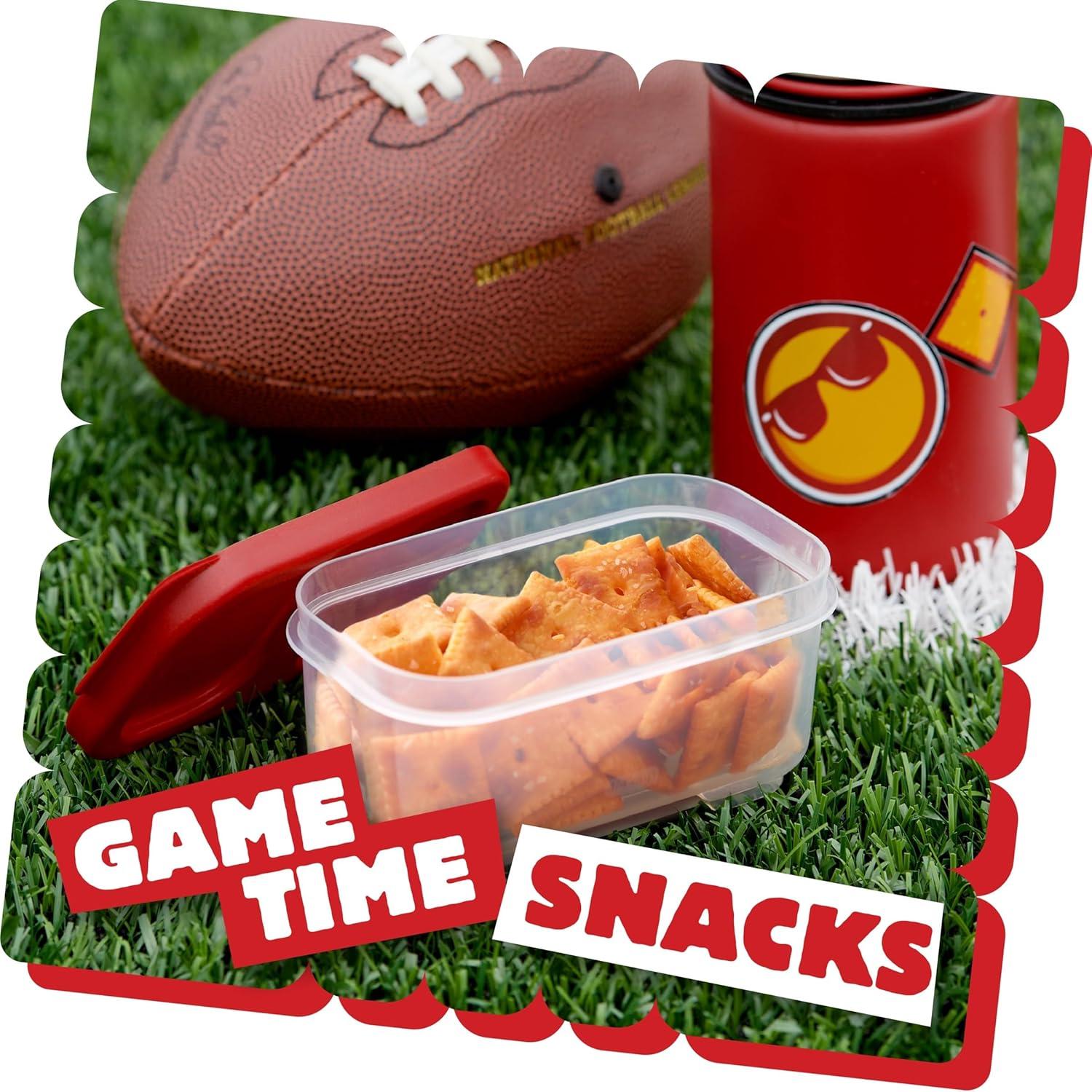 image:imageCheezIt Cheese Crackers Baked Snack Crackers Office and Kids Snacks Extra Toasty 12oz Box 12 Packs