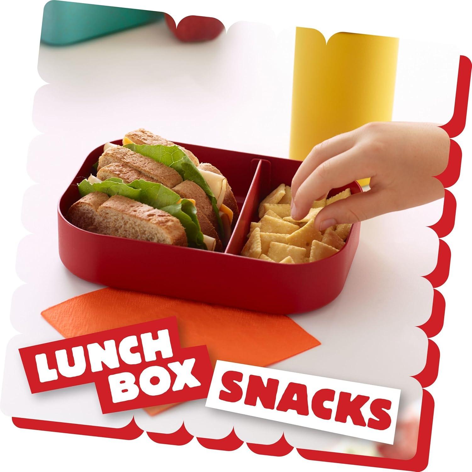 image:imageCheezIt Cheese Crackers Baked Snack Crackers Office and Kids Snacks Italian Four Cheese 124oz Box 1 BoxItalian Four Cheese