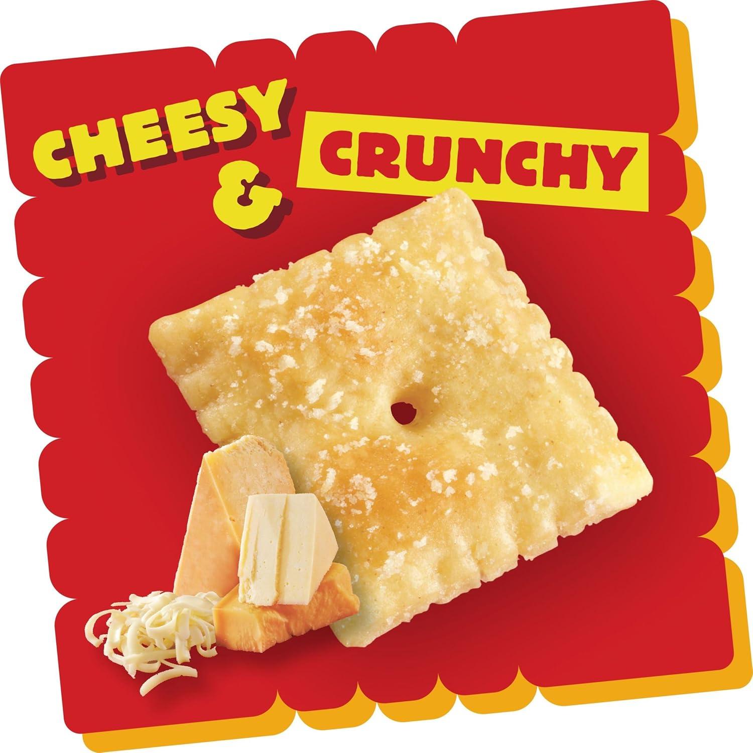 image:imageCheezIt Cheese Crackers Baked Snack Crackers Office and Kids Snacks Italian Four Cheese 124oz Box 1 BoxItalian Four Cheese