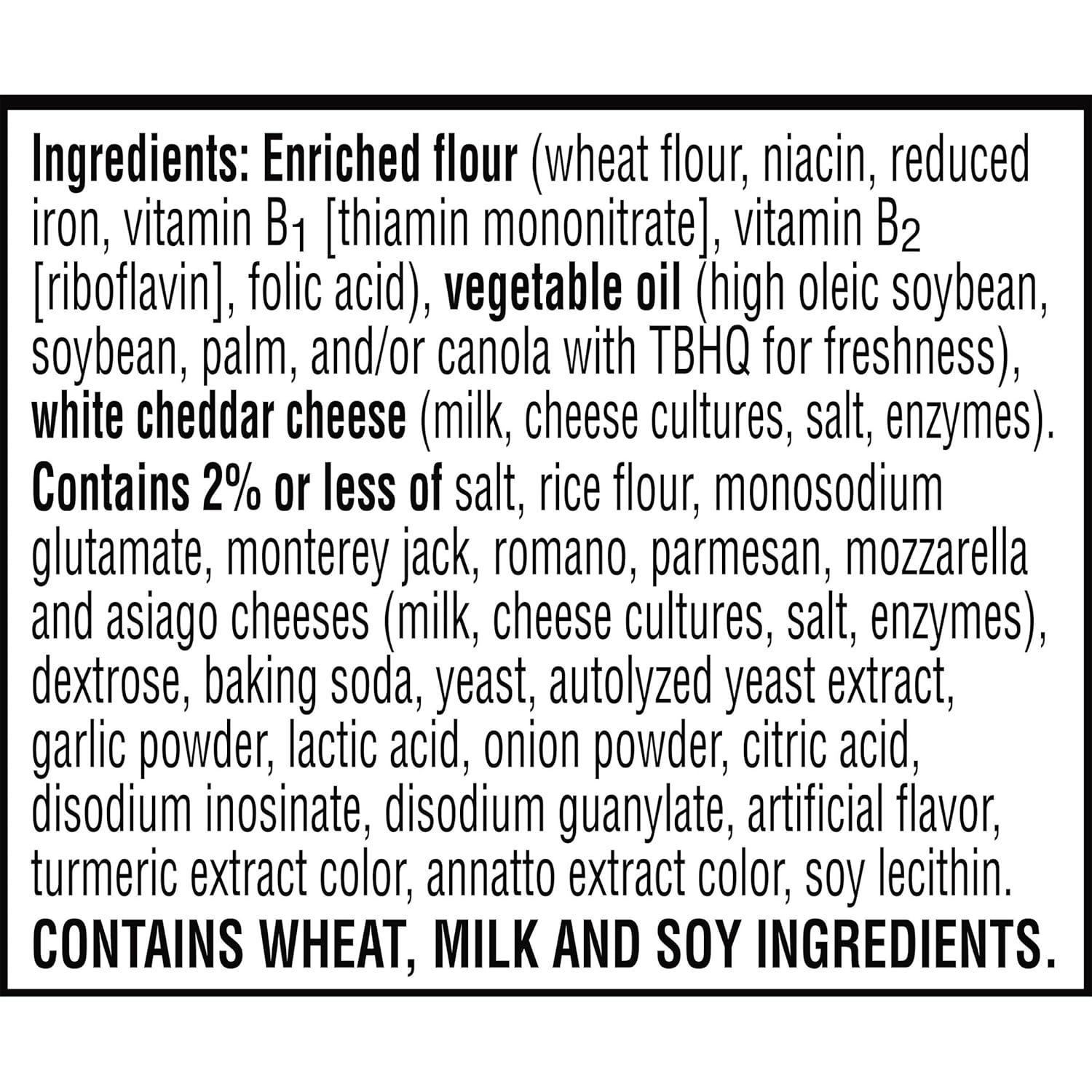image:imageCheezIt Cheese Crackers Baked Snack Crackers Office and Kids Snacks Italian Four Cheese 124oz Box 1 BoxItalian Four Cheese