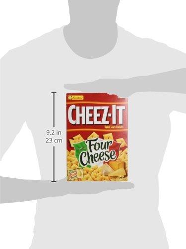 image:imageCheezIt Cheese Crackers Baked Snack Crackers Office and Kids Snacks Italian Four Cheese 124oz Box 1 BoxItalian Four Cheese