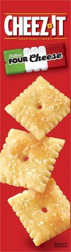 image:imageCheezIt Cheese Crackers Baked Snack Crackers Office and Kids Snacks Italian Four Cheese 124oz Box 1 BoxItalian Four Cheese