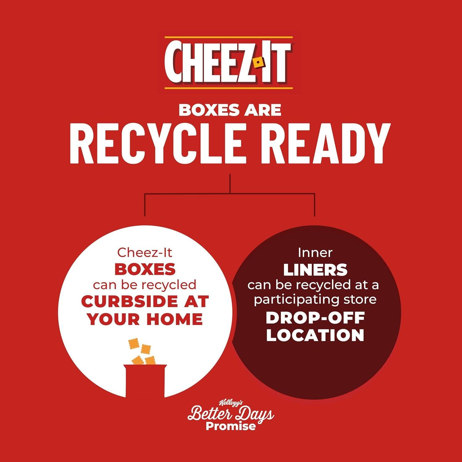 image:imageCheezIt Cheese Crackers Baked Snack Crackers Office and Kids Snacks Italian Four Cheese 124oz Box 1 BoxItalian Four Cheese