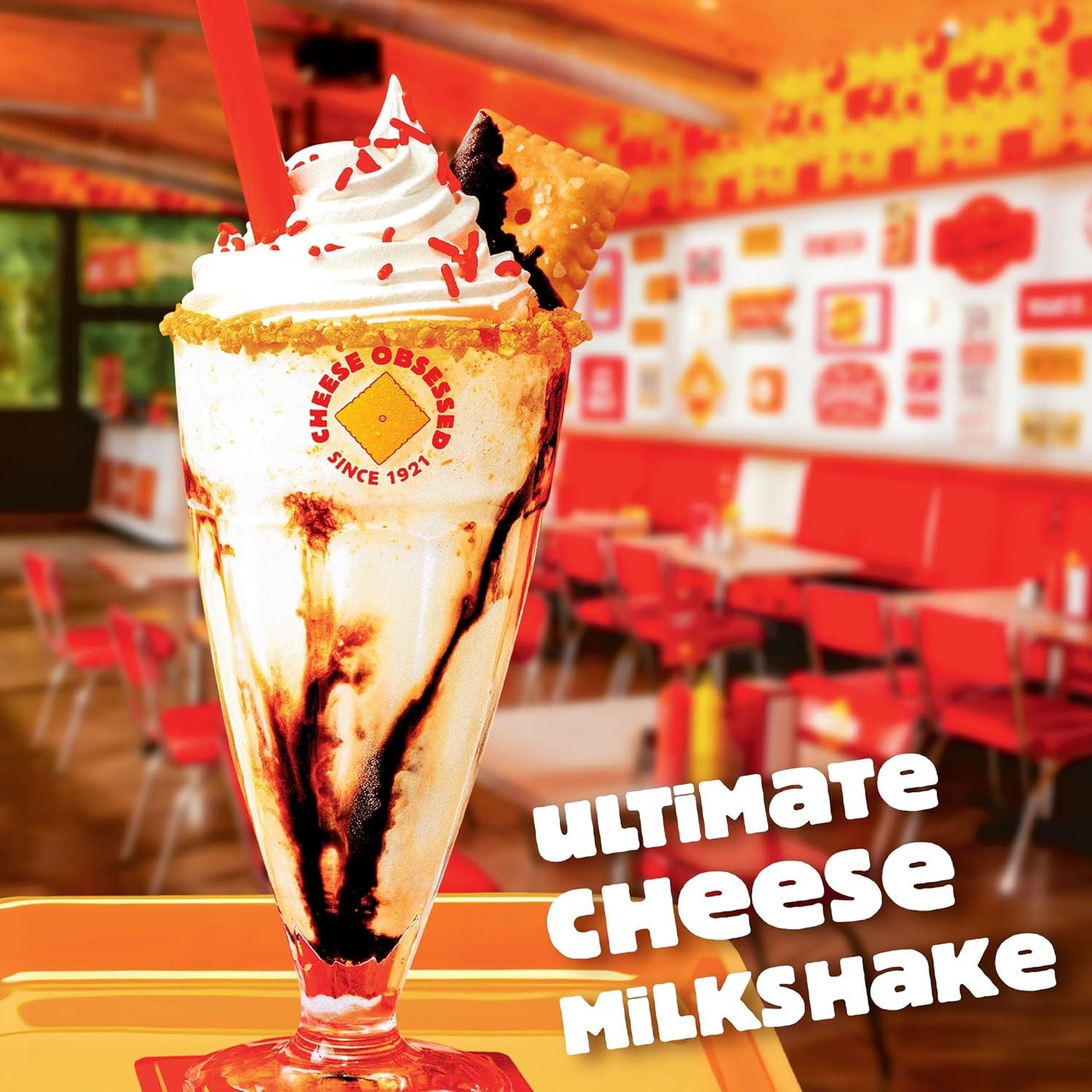 image:imageCheezIt Cheese Crackers Baked Snack Crackers Office and Kids Snacks Pepper Jack 124oz Box 1 Box