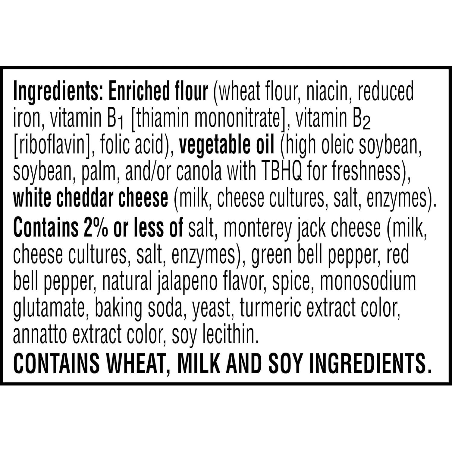 image:imageCheezIt Cheese Crackers Baked Snack Crackers Office and Kids Snacks Pepper Jack 124oz Box 1 Box
