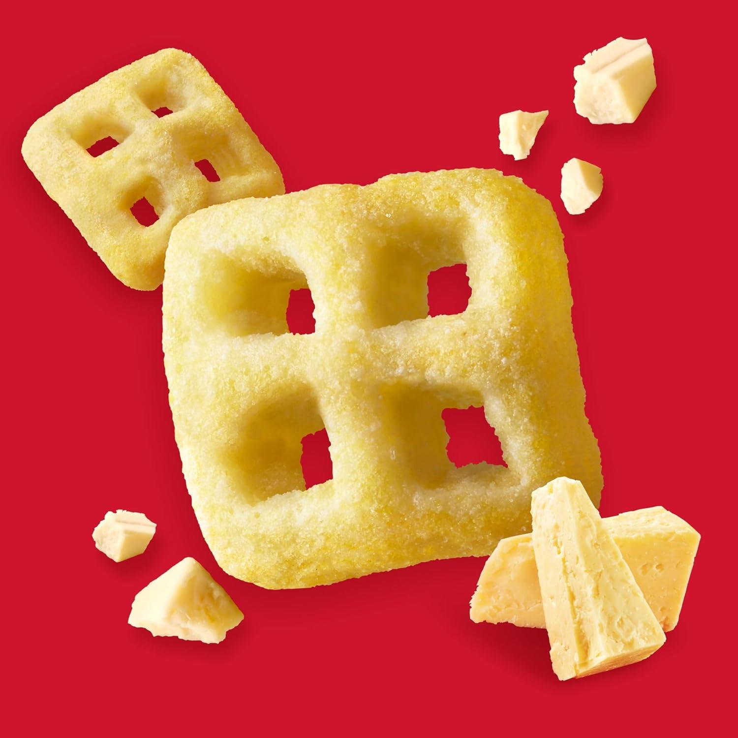 image:imageCheezIt Crunch Cheesy Baked Snacks Lunch Snacks Variety Pack 3 BagsSharp White Cheddar