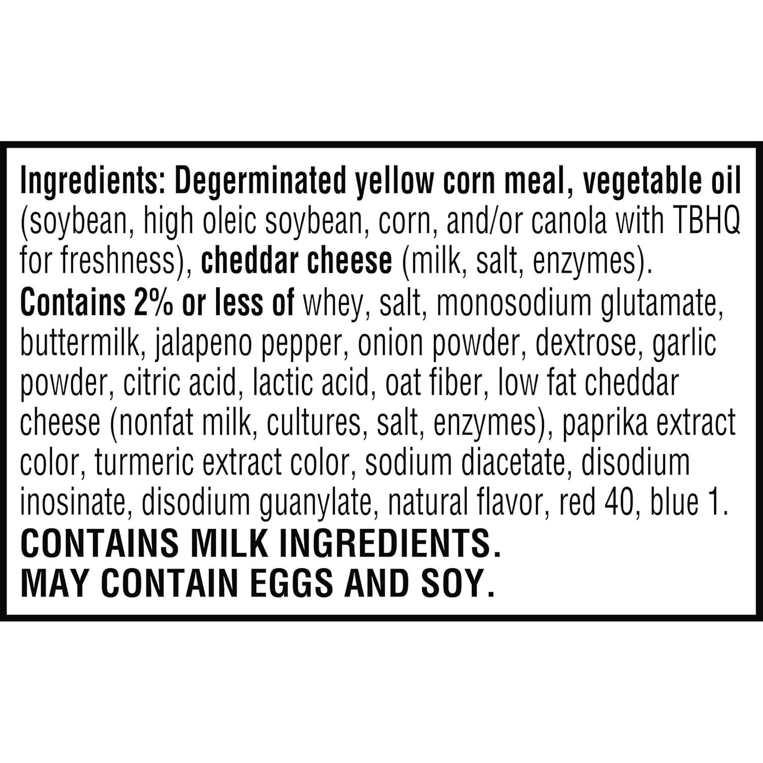 image:imageCheezIt Crunch Cheesy Baked Snacks Lunch Snacks Zesty Jalapeno Cheddar 6 Pouches225 Ounce Pack of 6