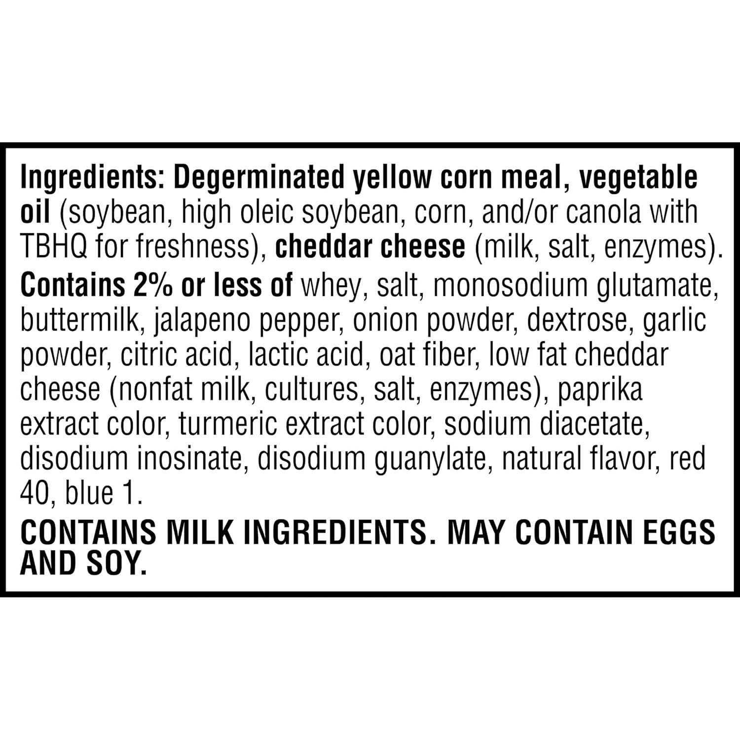 image:imageCheezIt Crunch Cheesy Baked Snacks Lunch Snacks Zesty Jalapeno Cheddar 6 Pouches65 Ounce Pack of 6