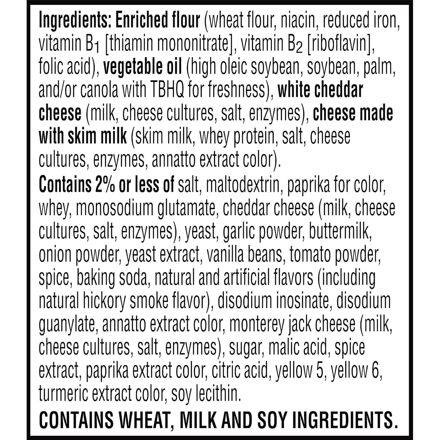 image:imageCheezIt DUOZ Baked Snack Crackers Lunch Snacks Bacon and Cheddar 124oz Box 1 BoxBacon Cheddar