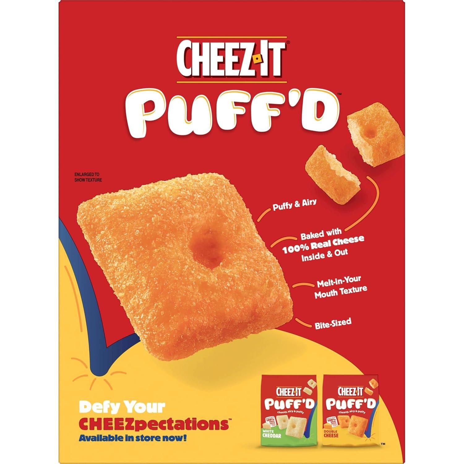 image:imageCheezIt Grooves Cheese Crackers Crunchy Snack Crackers Lunch Snacks Zesty Cheddar Ranch 9oz Box 1 BoxExtra Toasty Cheddar Jack