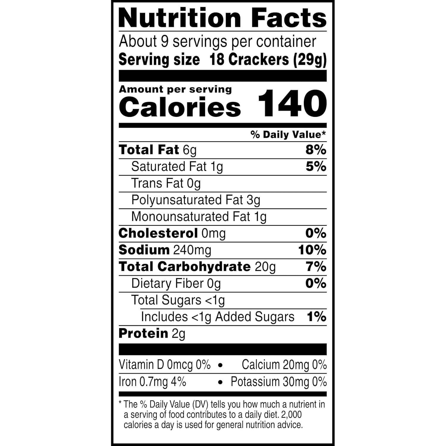 image:imageCheezIt Grooves Crunchy Cheese Crackers Snack Crackers Lunch Snacks Sharp White Cheddar 9oz Box 1 Box