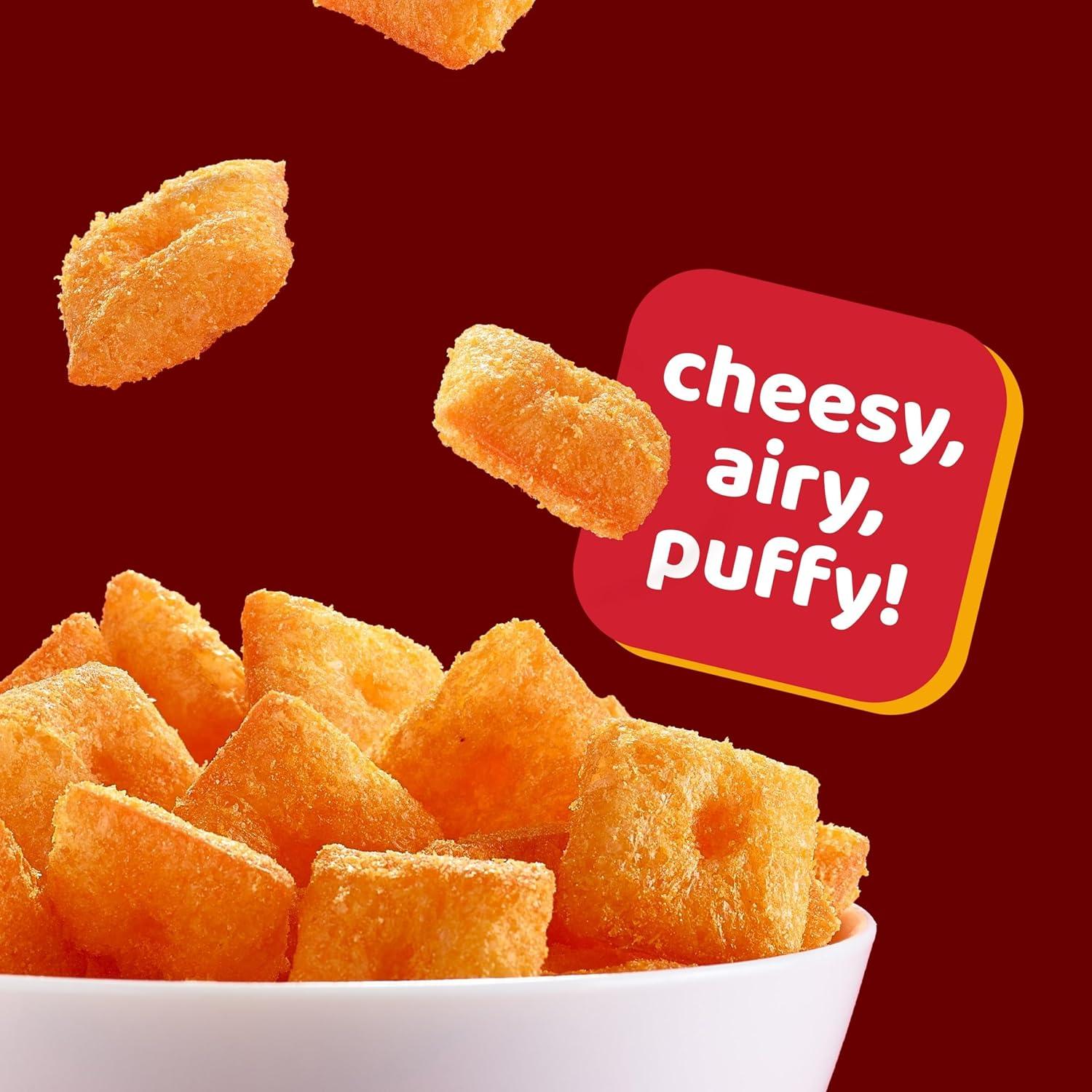 image:imageCheezIt Puffd Cheesy Baked Snacks Puffed Snack Crackers Kids Snacks Double Cheese 575oz Bag 1 Bag