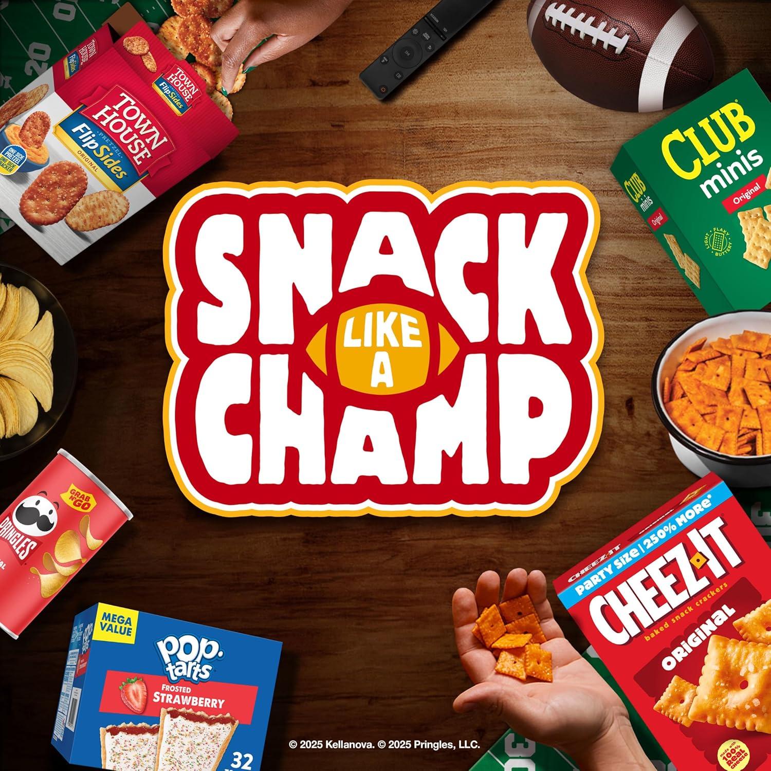 image:imageCheezIt Snapd Cheese Cracker Chips Thin Crisps Lunch Snacks Double Cheese 75oz Bag 1 Bag