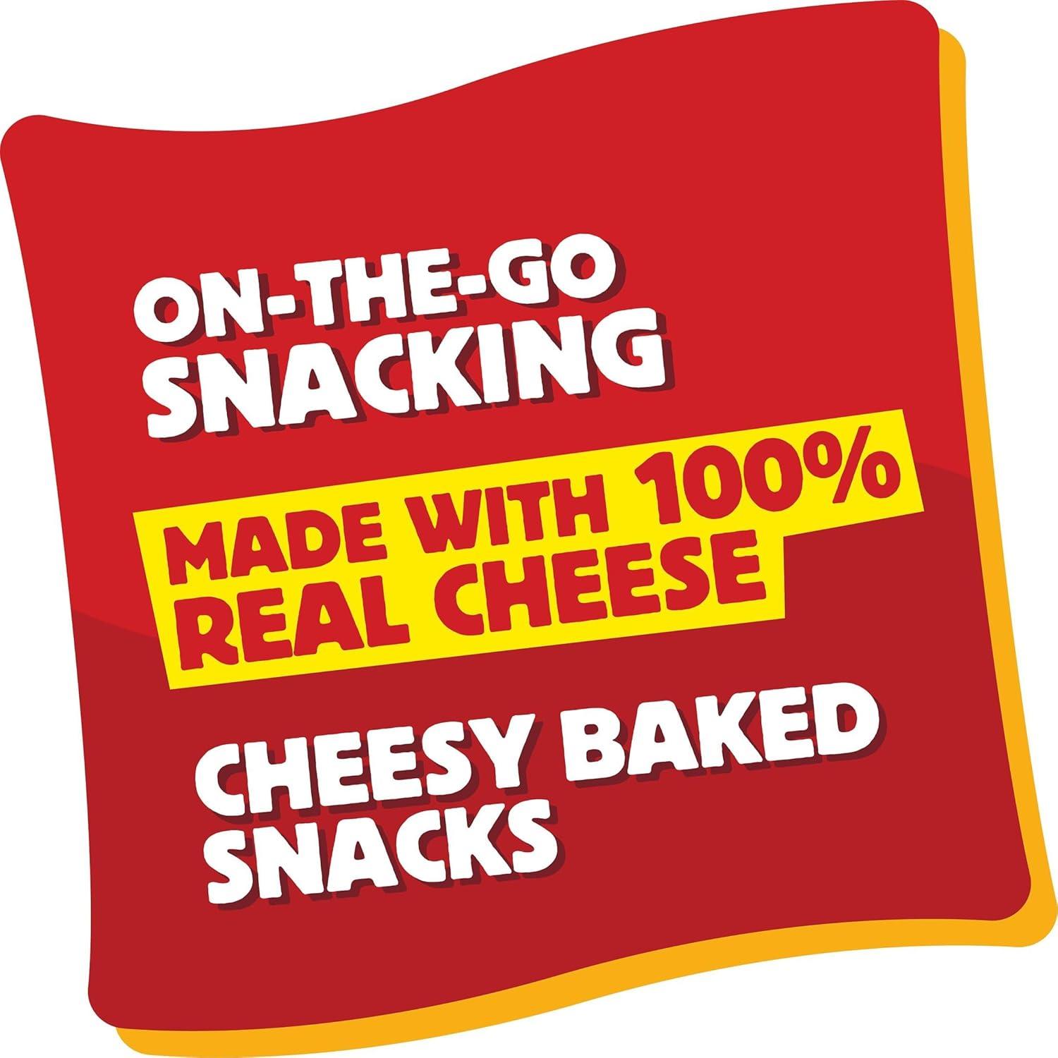 image:imageCheezIt Snapd Cheese Cracker Chips Thin Crisps Lunch Snacks Double Cheese 9oz Box 12 PouchesVariety Pack