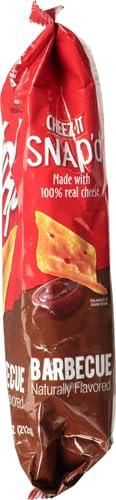 image:imageCheezIt Snapd Cheese Cracker Chips Thin Crisps Lunch Snacks Family Size Double Cheese 12oz Bag 1 BagBARBECUE