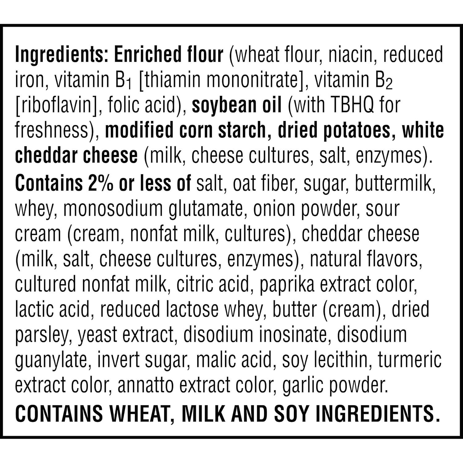 image:imageCheezIt Snapd Cheese Cracker Chips Thin Crisps Lunch Snacks Family Size Double Cheese 12oz Bag 1 BagCheddar Sour Cream and Onion