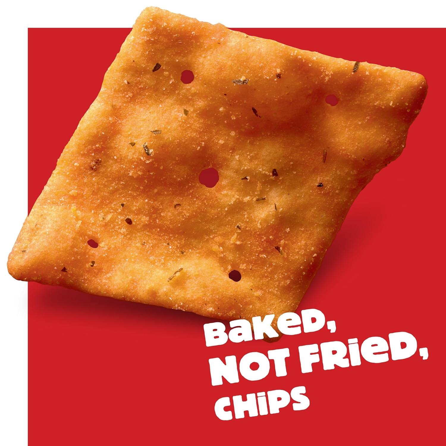 image:imageCheezIt Snapd Cheese Cracker Chips Thin Crisps Lunch Snacks Family Size Double Cheese 12oz Bag 1 BagCheddar Sour Cream and Onion