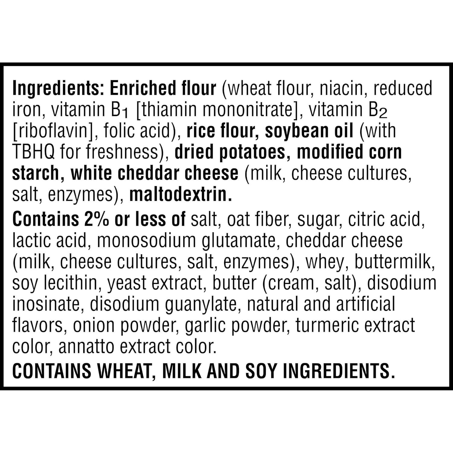 image:imageCheezIt Snapd Cheesy Baked Chips Thin Crisps Lunch Snacks Honey BBQ 6 BagsSharp White Cheddar