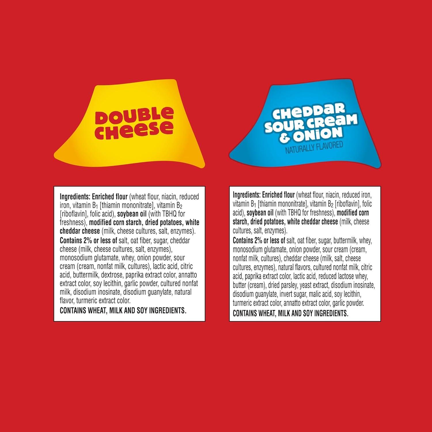 image:imageCheezIt Snapd Cheesy Baked Chips Thin Crisps Lunch Snacks Honey BBQ 6 BagsVariety