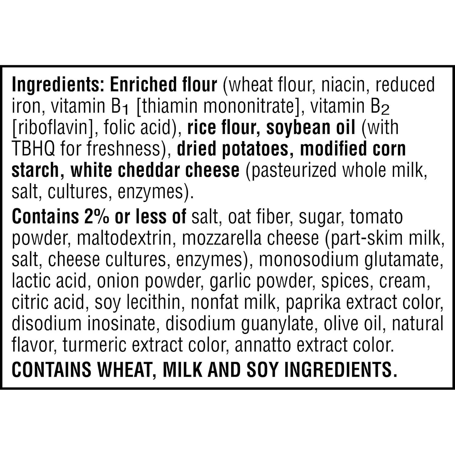 image:imageCheezIt Snapd Cheesy Baked Snacks Thin Crisps Lunch Snacks Extra Crunchy Margherita Pizza 75oz Bag 1 Bag75 Ounce Pack of 1