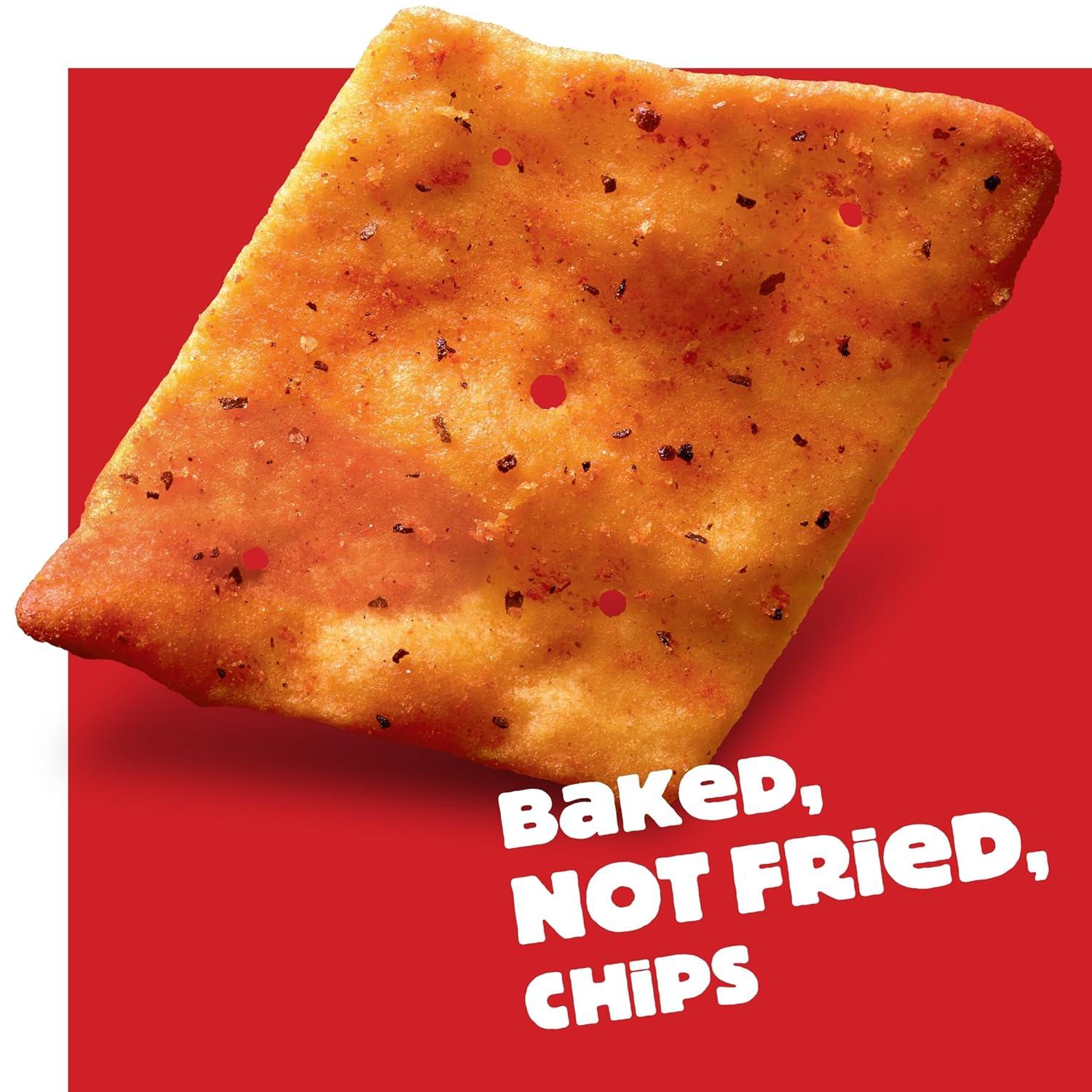 image:imageCheezIt Snapd Cheesy Baked Snacks Thin Crisps Lunch Snacks Extra Crunchy Margherita Pizza 75oz Bag 1 Bag75 Ounce Pack of 1