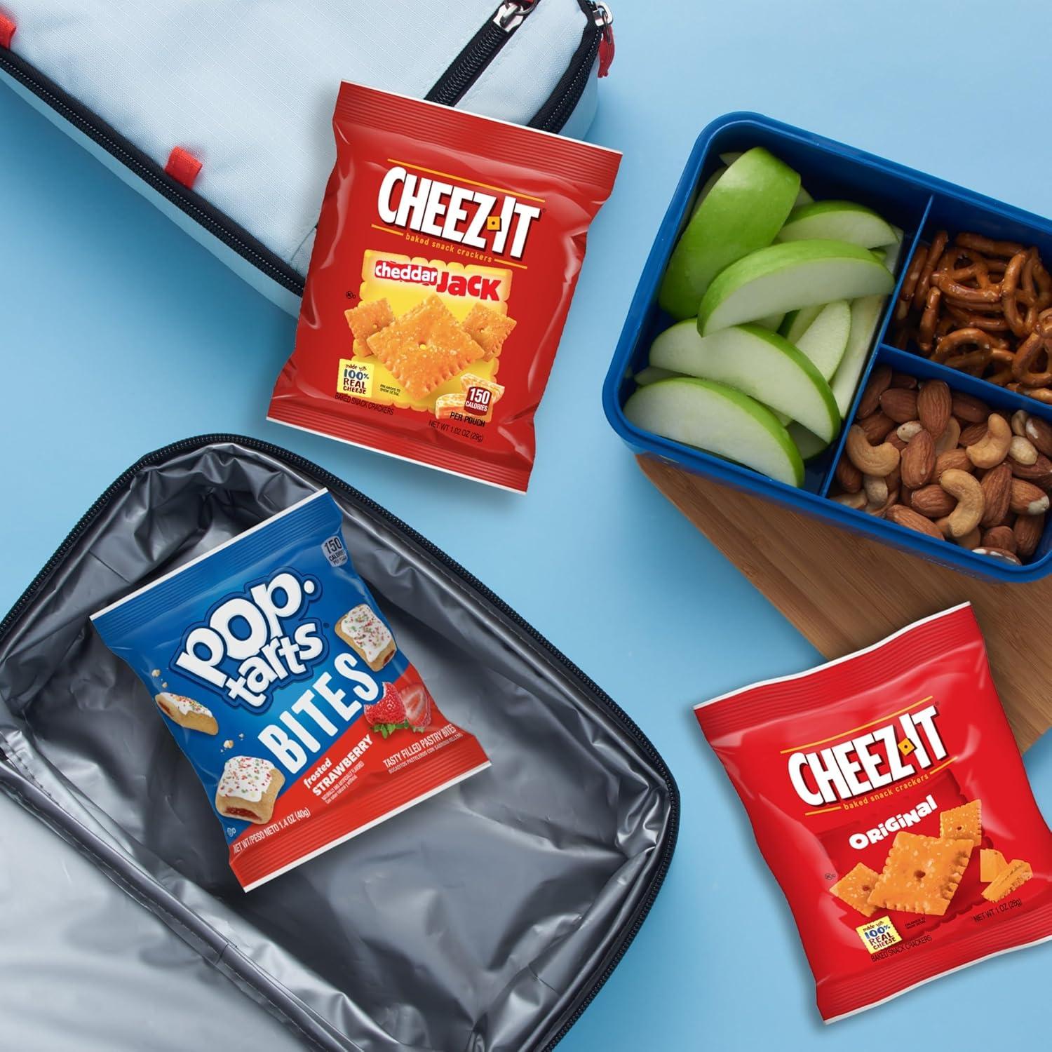 image:imageCheezIt amp PopTarts Snacks Grab N Go Any Time Snacks Variety Pack 3342oz Box 30 Count