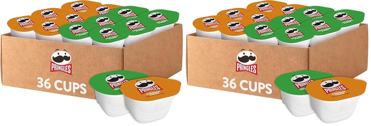 image:imagePringles and CheezIt Variety Pack Lunch Snacks Kids Snacks Variety Pack 36 Count2Flavor Variety