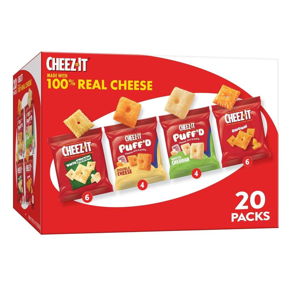 image:imageCheezIt Puffd Double Cheese 3oz 6ctVariety