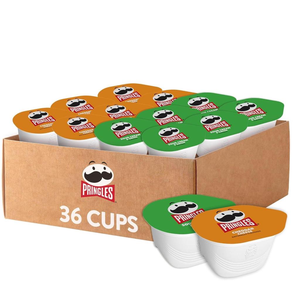 image:imagePringles and CheezIt Variety Pack Lunch Snacks Kids Snacks Variety Pack 36 Count2Flavor Variety