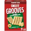 image:imageCheezIt Grooves Crunchy Cheese Crackers Snack Crackers Lunch Snacks Sharp White Cheddar 9oz Box 1 Box