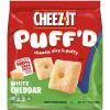image:imageCheezIt Puffd Cheesy Baked Snacks Puffed Crackers Kids Snacks White Cheddar 575oz Bag 1 Bag