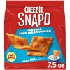 image:imageCheezIt Snapd Cheese Cracker Chips Thin Crisps Lunch Snacks Cheddar Sour Cream and Onion 75oz Bag 1 Bag