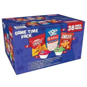 Cheez-It, Pringles & Scooby-Doo Sweet and Salty Snacks Variety Pack, 28oz Box (30 Count)(Cheez-It  Pringles  Pop-Tarts)