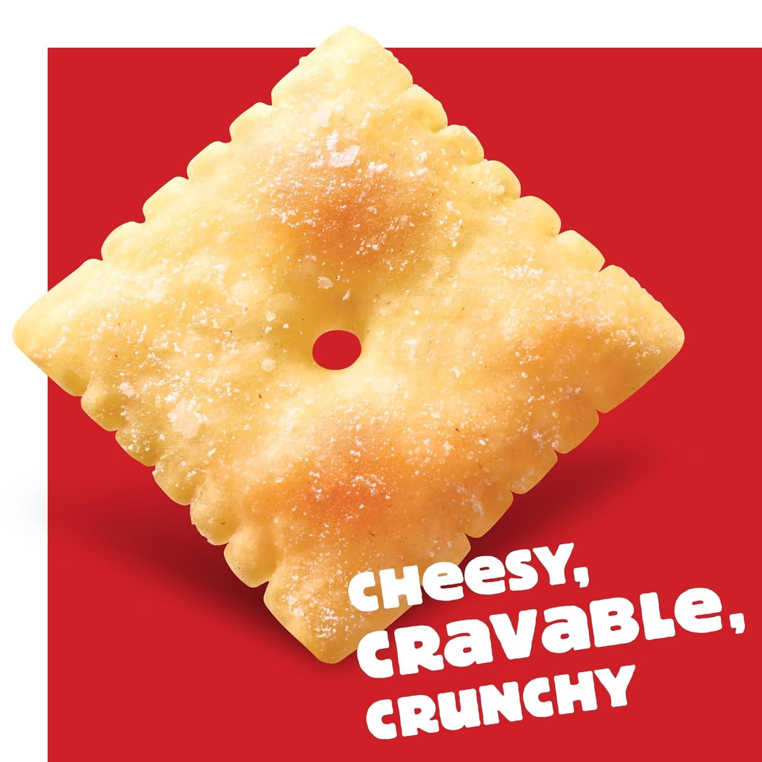 image:imageCheezIt Cheese Crackers Baked Snack Crackers Lunch Snacks White Cheddar 40 Packs40 count
