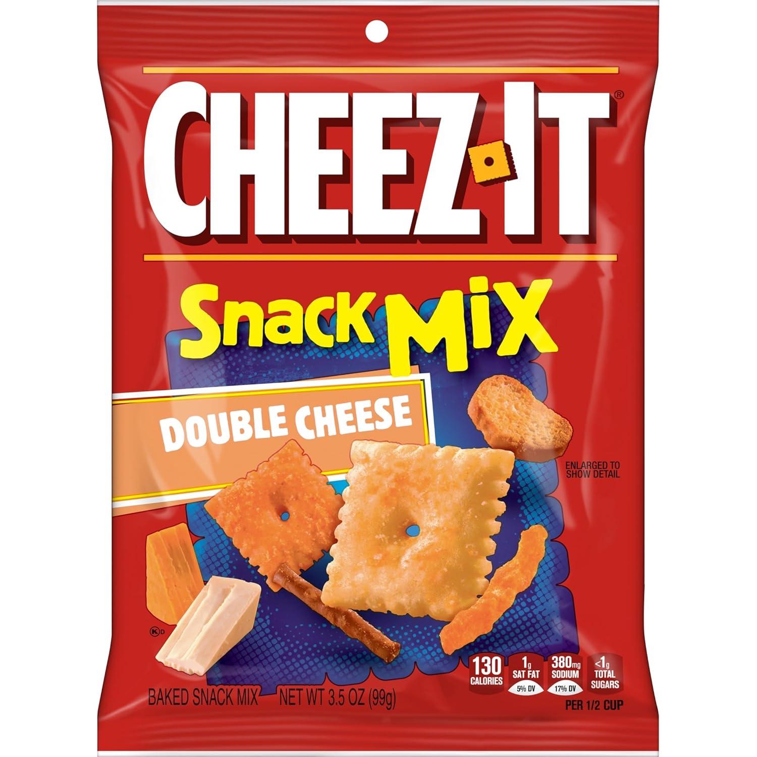 image:imageCheezIt Ultimate Snack Mix Salty Snacks Pantry Size 105oz Box 1 BoxDouble Cheese