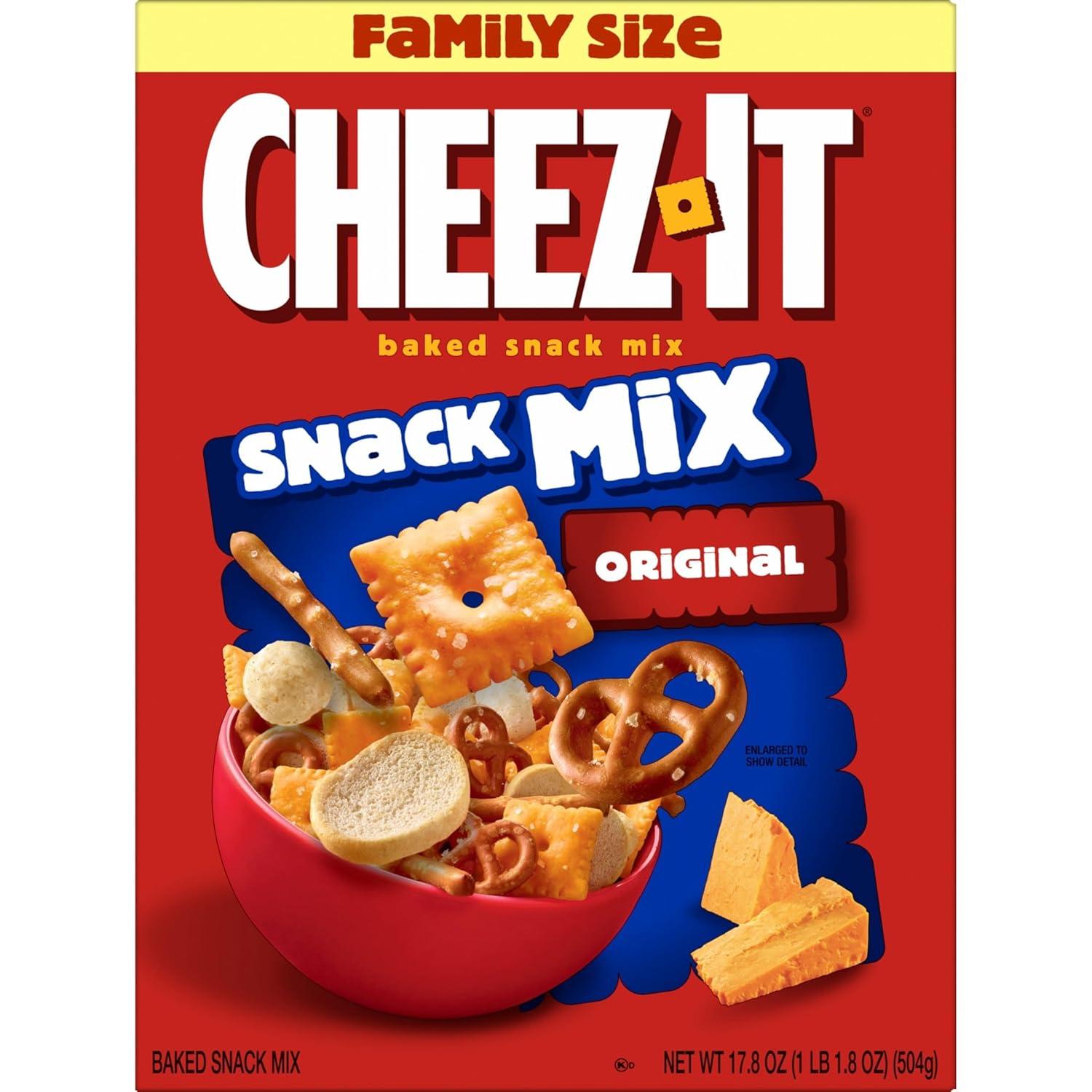 image:imageCheezIt Ultimate Snack Mix Salty Snacks Pantry Size 105oz Box 1 BoxSnack Mix