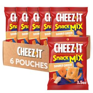 Cheez-It Ultimate Snack Mix, Salty Snacks, Pantry Size, 10.5oz Box (1 Box)(Double Cheese)
